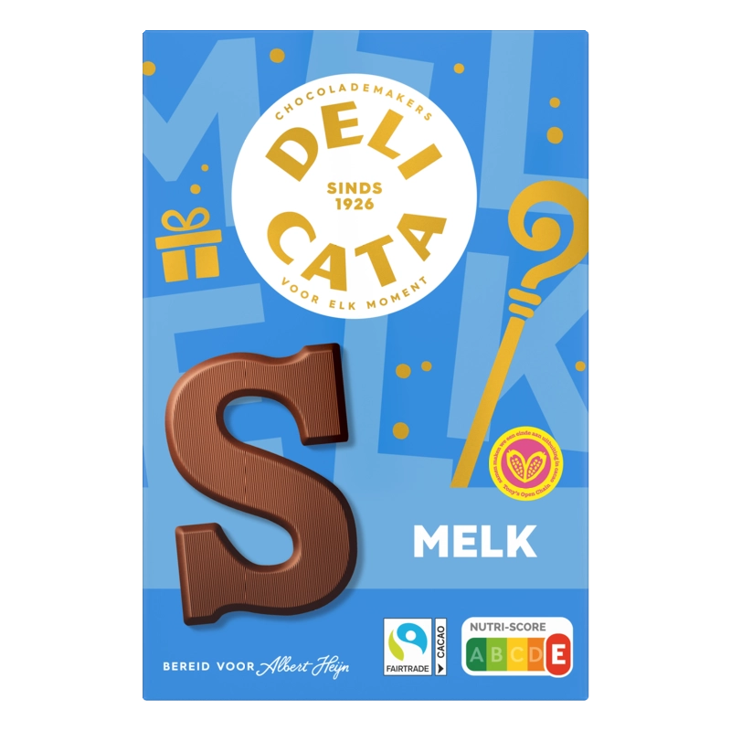 Delicata Chocoladeletter melk S