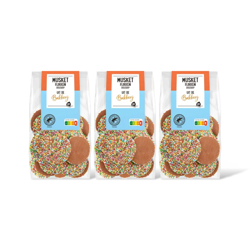AH Musket flikken discodip 3-pack