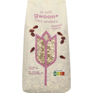G'woon Muesli Rozijn