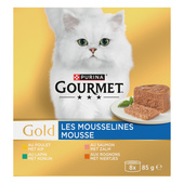 Gourmet Kattenvoer Fijne Mousse