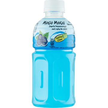Mogu Mogu Zwarte Bessensmaak met Nata de Coco 320 ml