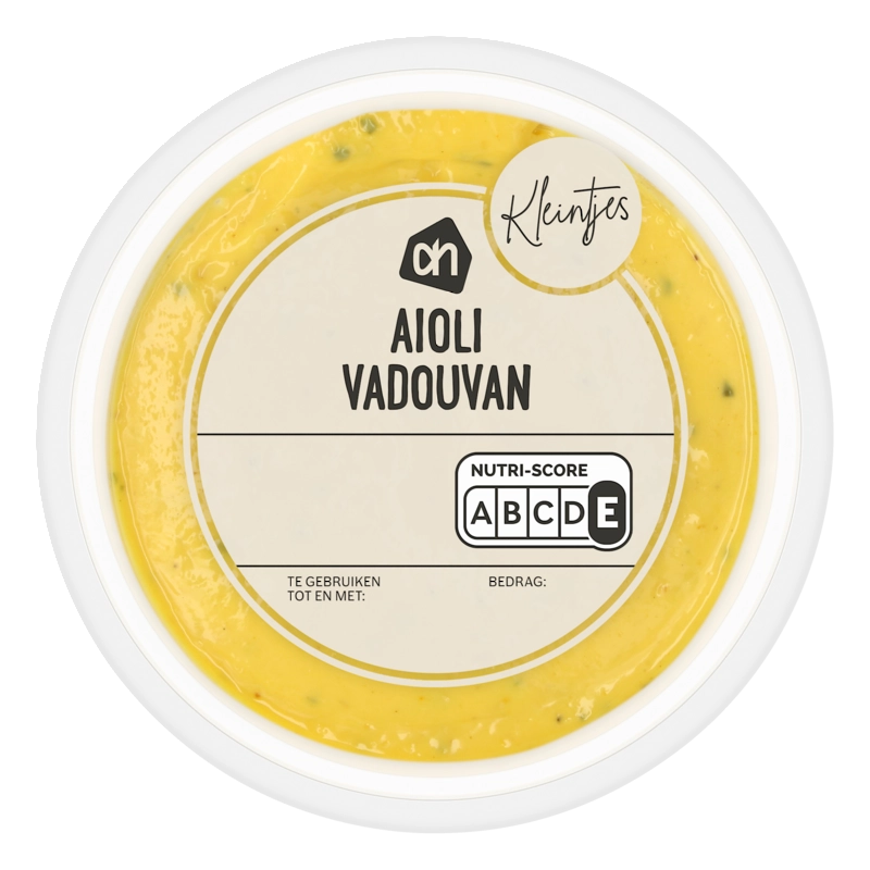 AH Kleintje aioli vadouvan