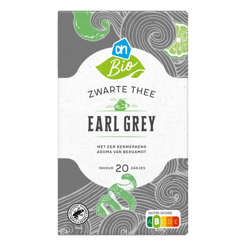 AH Biologisch Zwarte thee earl grey