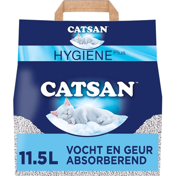 Catsan Hygiëne Plus - Kattenbakvulling - 11,5 L