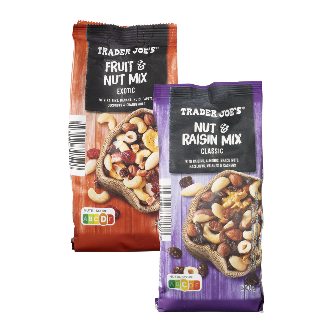 Noten- & fruitmix of noten- & rozijnenmix