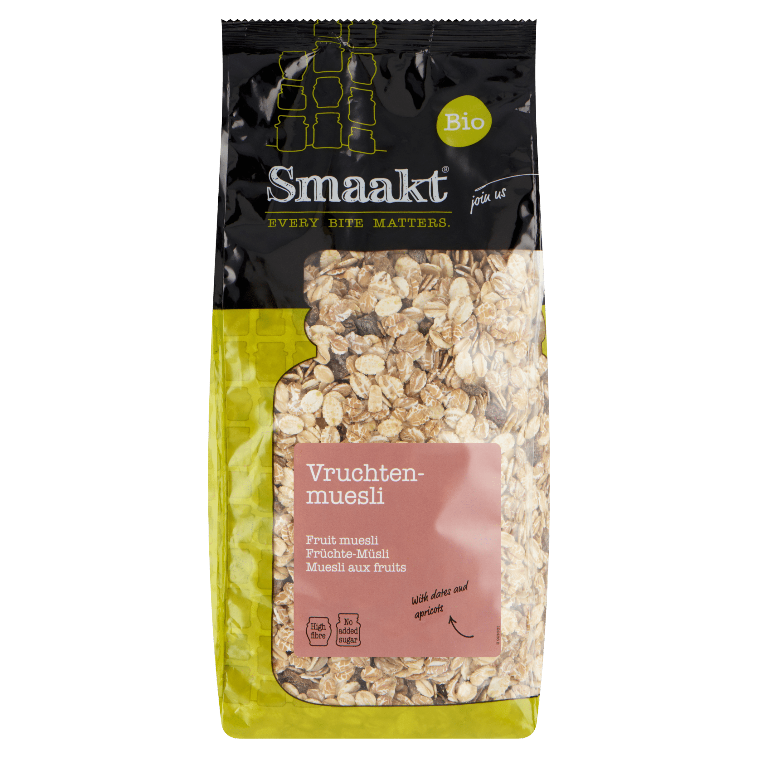 Smaakt Vruchtenmuesli bio