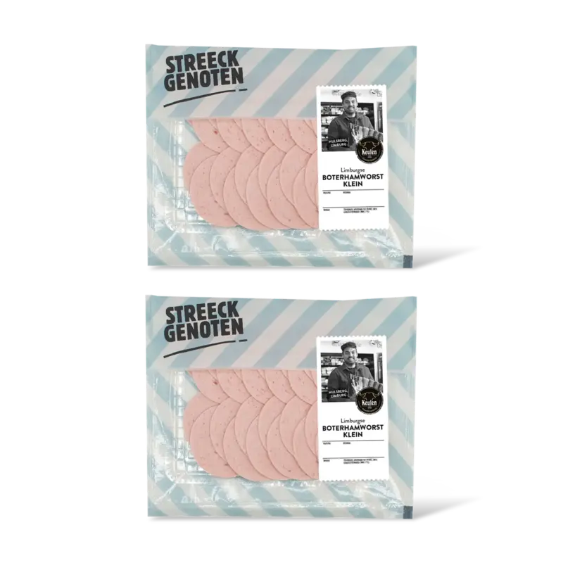Streeckgenoten Boterhamworst klein 2-pack