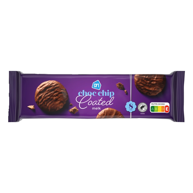 AH Choc chip coated melk
