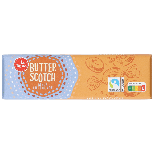 1 de Beste Chocoladereep butterscotch