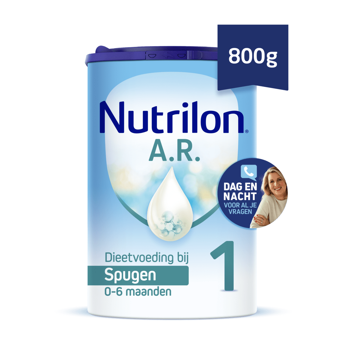 Nutrilon A.R. 1 Dieetvoeding 0-6 Maanden 800 gram
