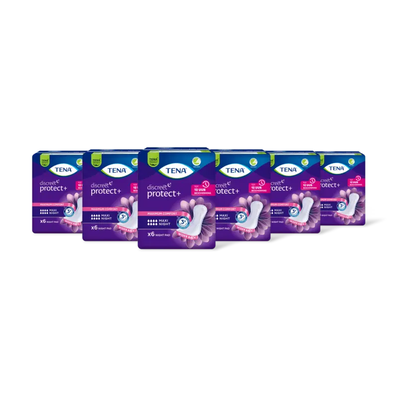 Tena Discreet protect max nght mndverband 6pk