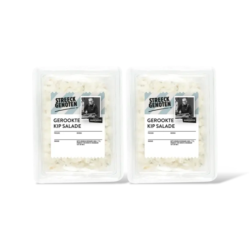Streeckgenoten Gerookte kipsalade 2-pack