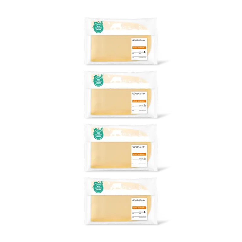AH Goudse jong belegen 48+ plakken 4-pack