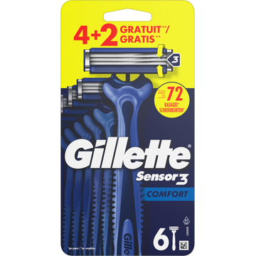 Gillette Sensor3 Comfort, Wegwerpscheermes