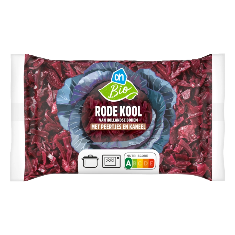 AH Biologisch Rode kool met peertjes en kaneel