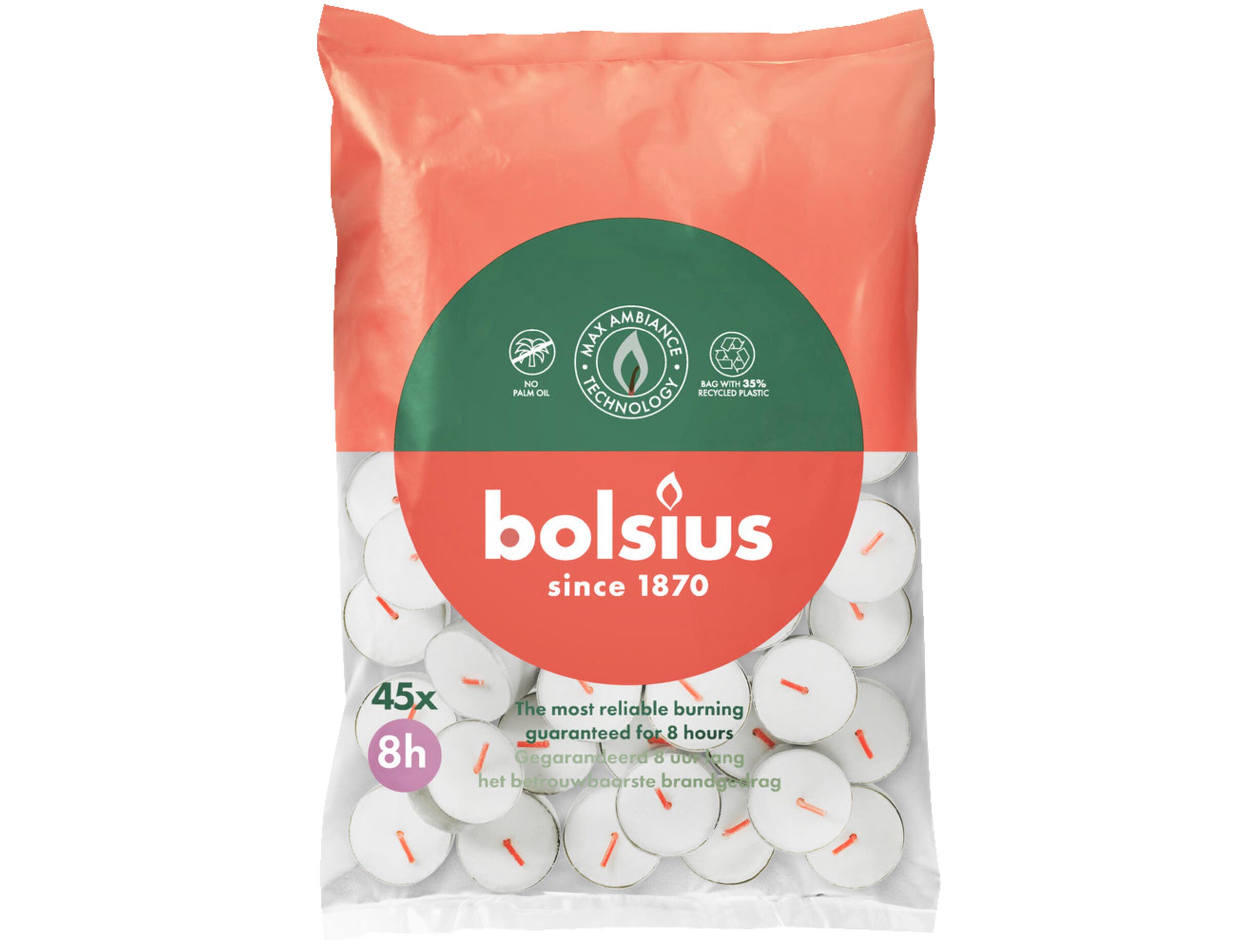 Waxinelichtjes 8 uur