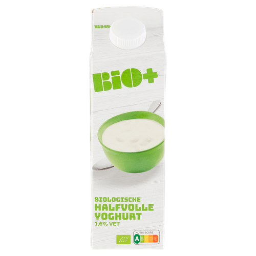 Bio+ Yoghurt halfvol