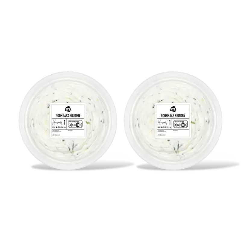 AH Verse roomkaas met kruiden 2-pack