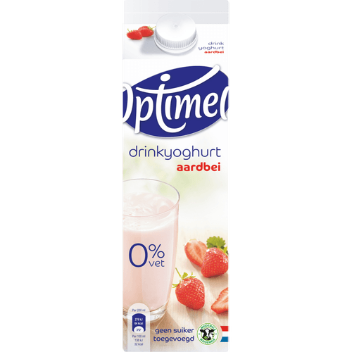 Optimel Drinkyoghurt aardbei