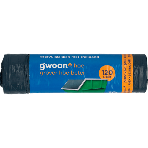 G'woon Grofvuilzakken 120 liter