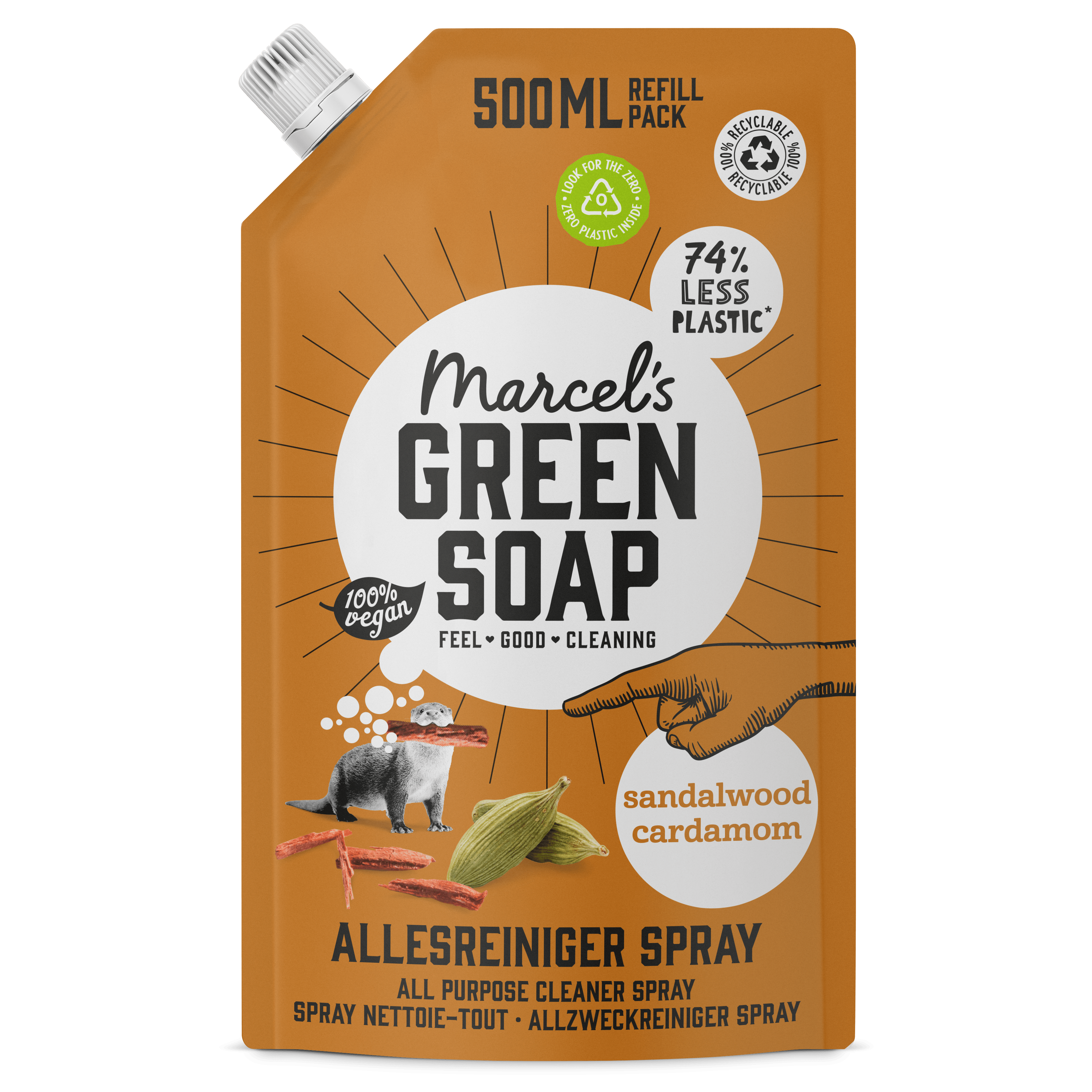 Marcel's Green Soap Allesreiniger Spray Navulling