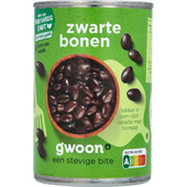 g'woon bonen zwart