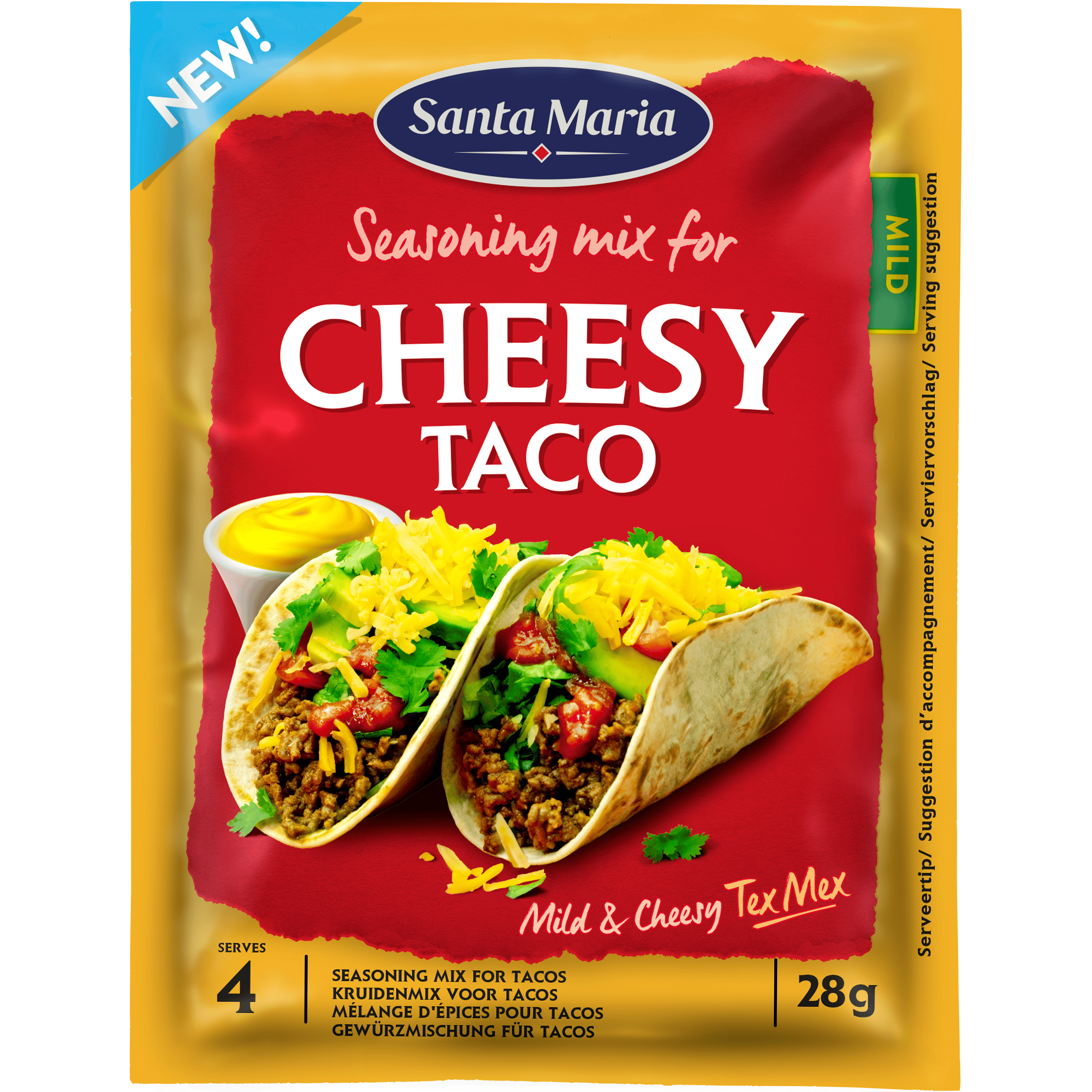 Santa Maria Cheesy Taco Seasoning Mix