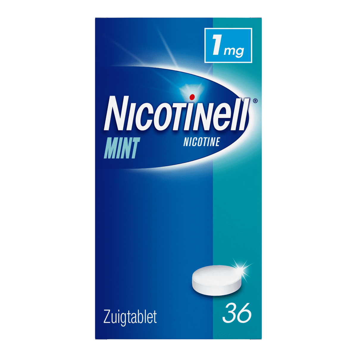 Nicotinell Mint 1 MG Zuigtabletten 36 stuks