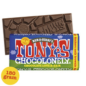 Tony's chocolonely chocolade reep Donkere Melk Brownie