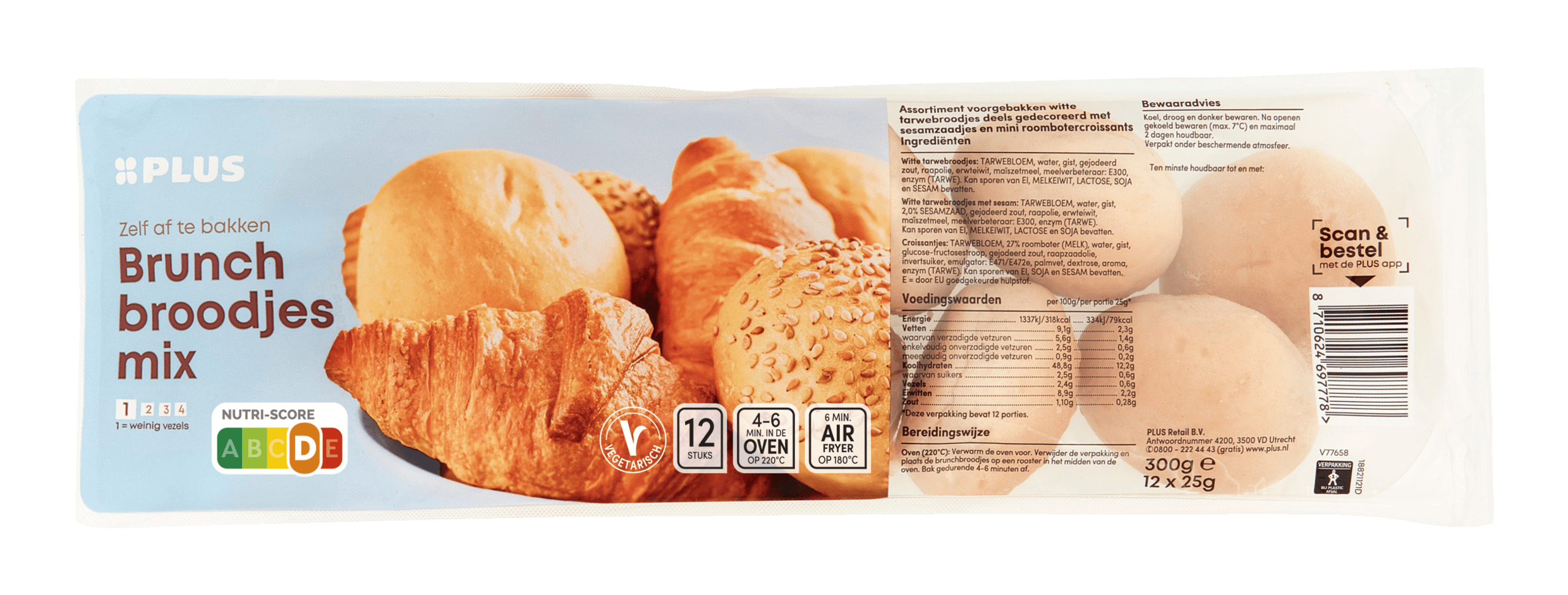 PLUS Brunchbroodjes mix
