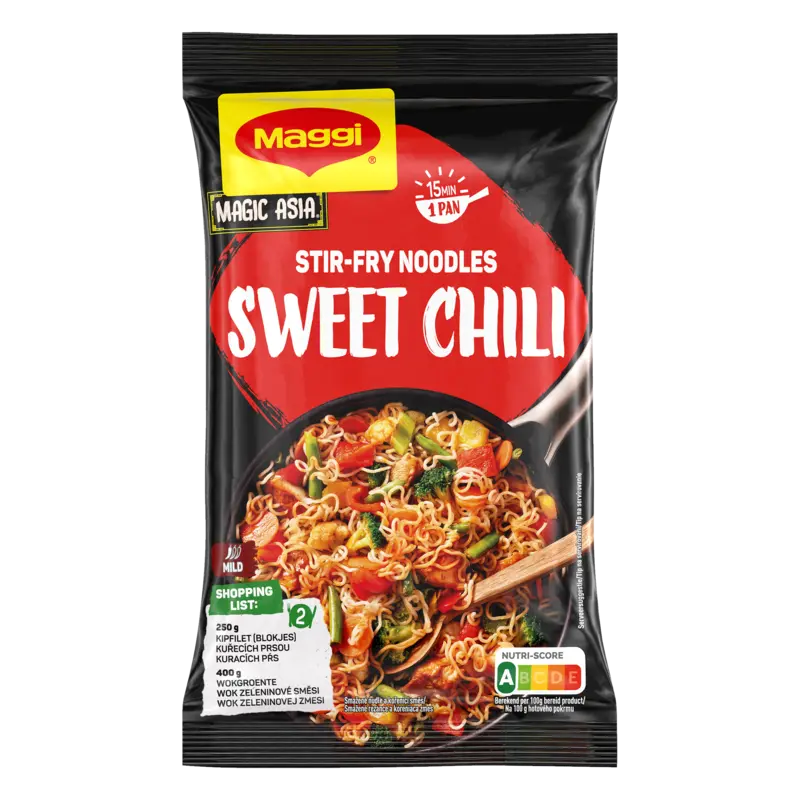 Maggi Stir-fry noodles sweet chili