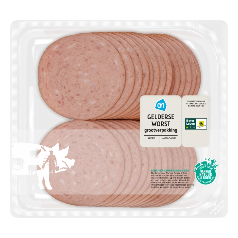 AH Gelderse gekookte worst grootverpakkingt