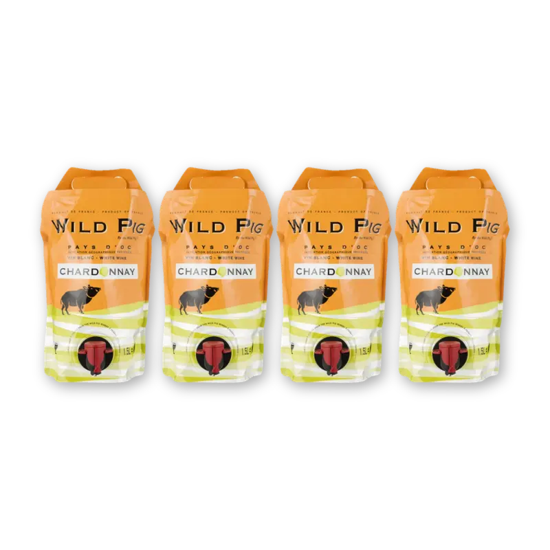 Wild Pig Wild Pig Chardonnay Tap 4-pack