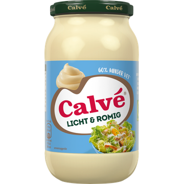 Calvé Pot Licht & Romig Mayonaise 450 ml