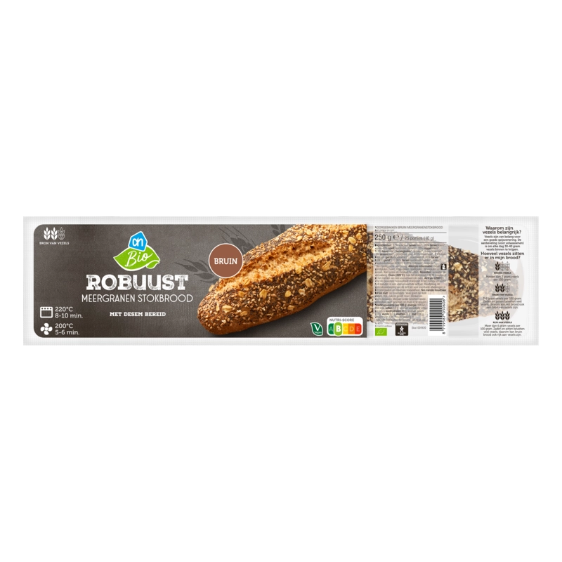 AH Biologisch Robuust meergranen stokbrood