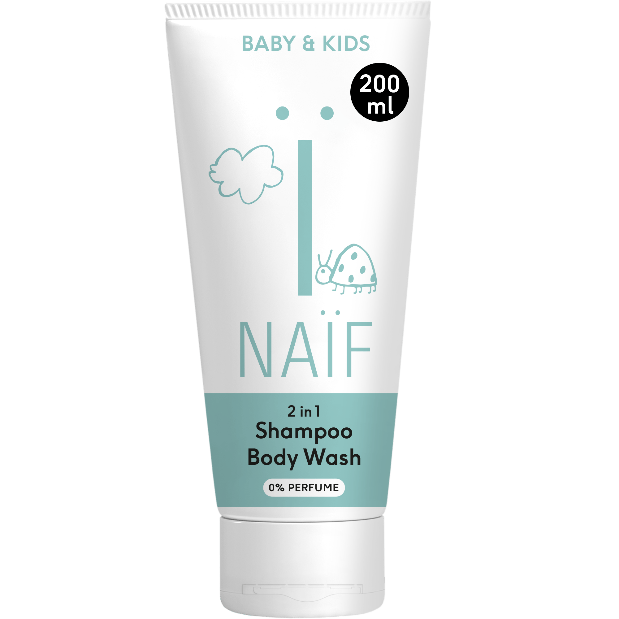 Naif Bodywash & Shampoo 0% parfum