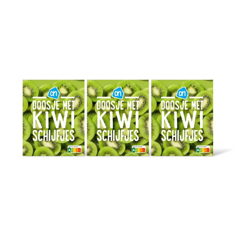 AH Doosje met kiwi schijfjes 3-pack