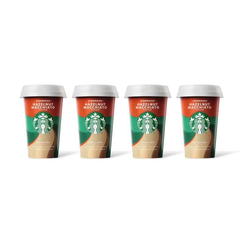 Starbucks Hazelnut macchiato ijskoffie 4-pack
