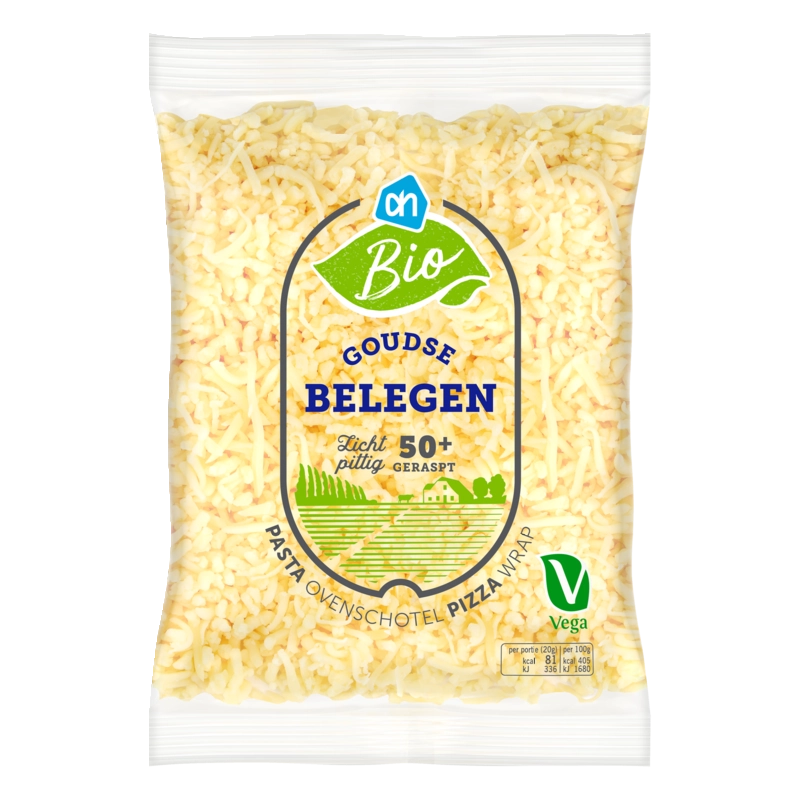 AH Goudse belegen geraspte kaas 50+