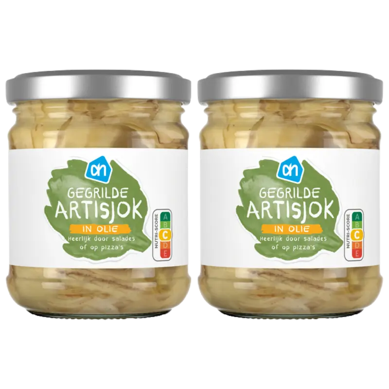 AH Gegrilde artisjok in olie 2-pack