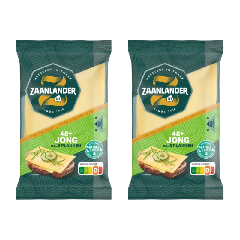 Zaanlander Jong 48+ plakken 2-pack