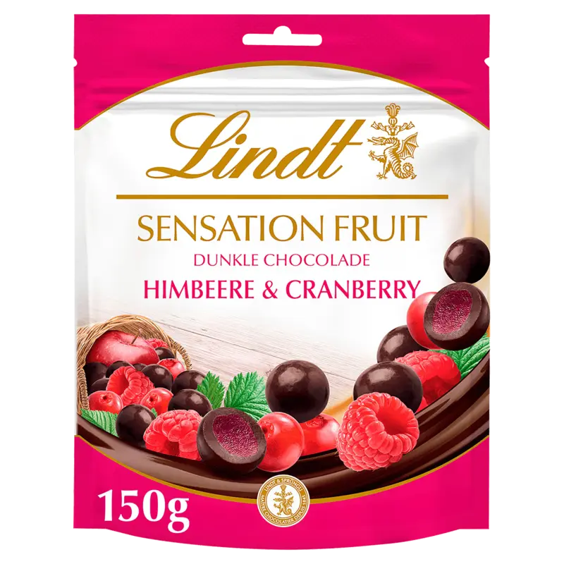 Lindt Sensation fruit himbeere & cranberry