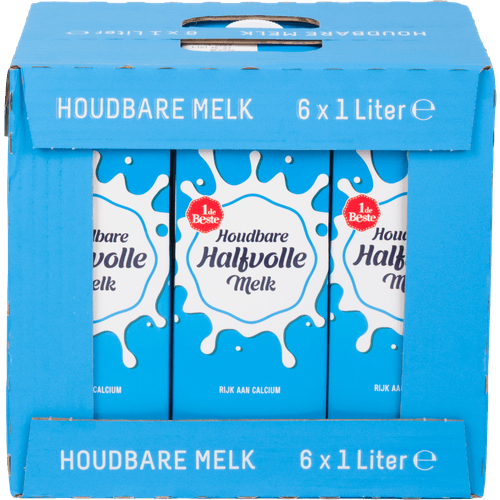 1 de Beste Houdbare halfvolle melk 6 stuks