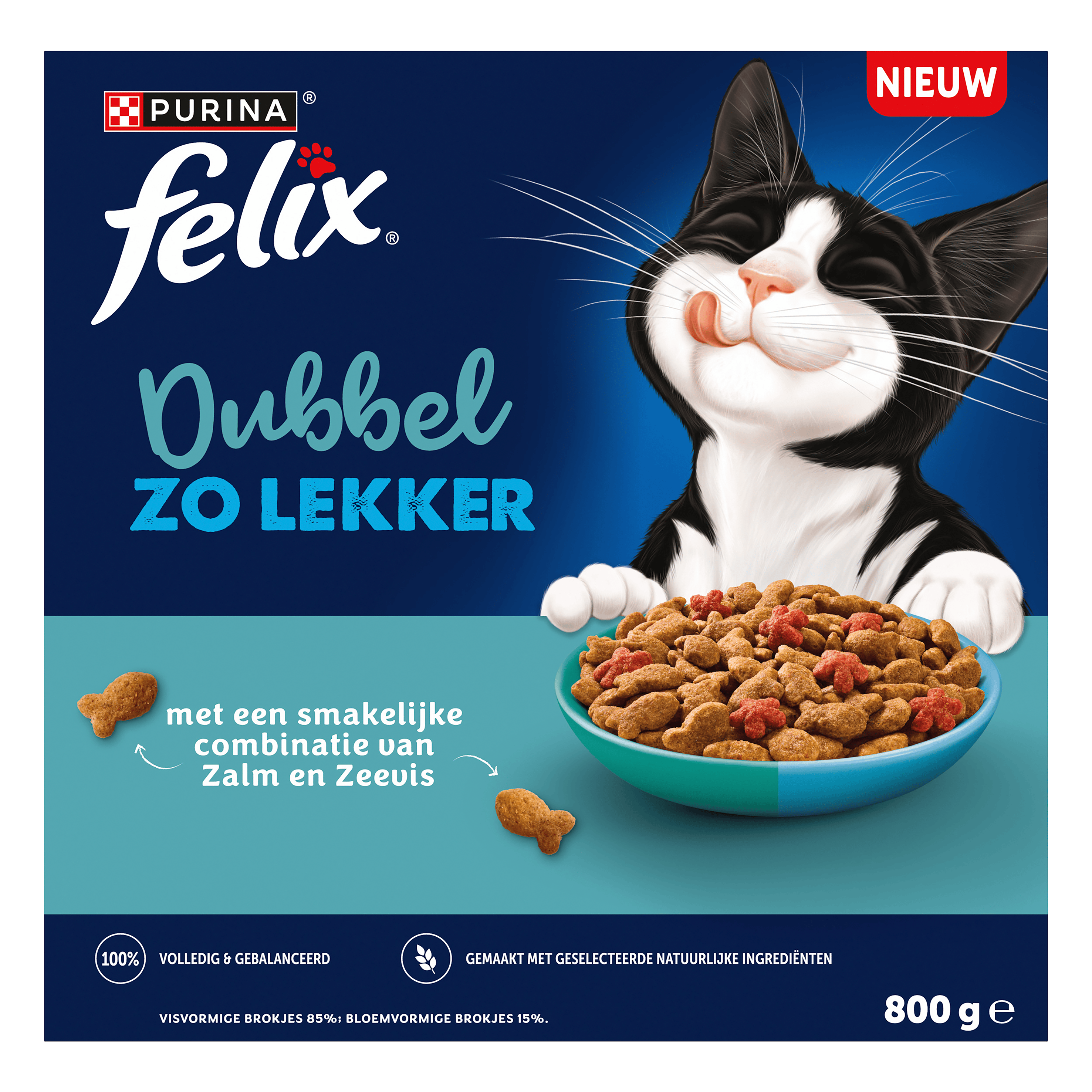 Felix dubbel zo lekker zalm en zeevis