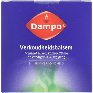 Dampo Verkoudheidsbalsem Zalf Blikje 30g