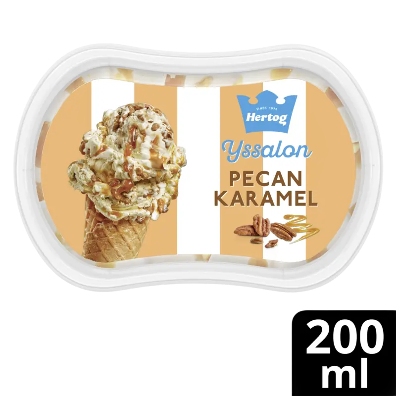 Hertog Ijssalon mini pecan karamel vanille