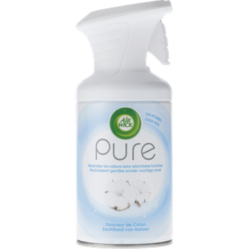 Air Wick Pure Luchtverfrisser Spray - Zachtheid van Katoen - 250 ml - Luchtverfrisser