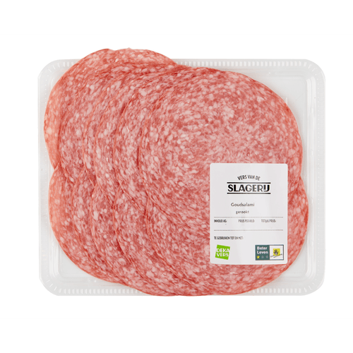 DekaVers Goud salami
