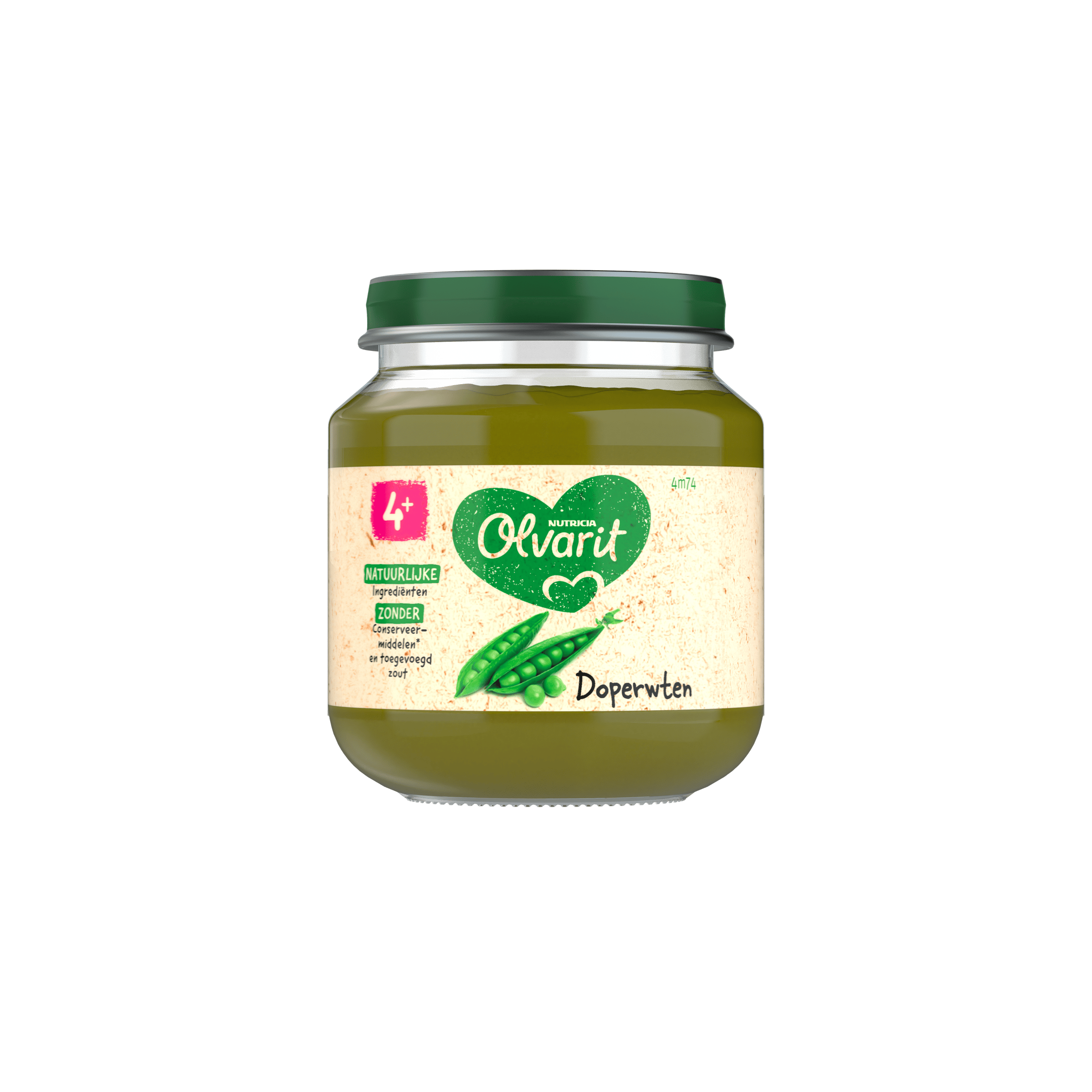 Olvarit 4+mnd Doperwten