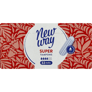 New Way Tampons Super